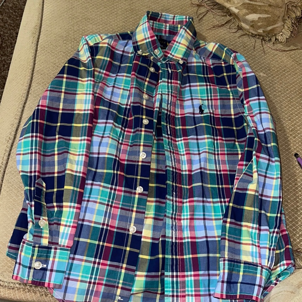 Boys dress shirt, button down